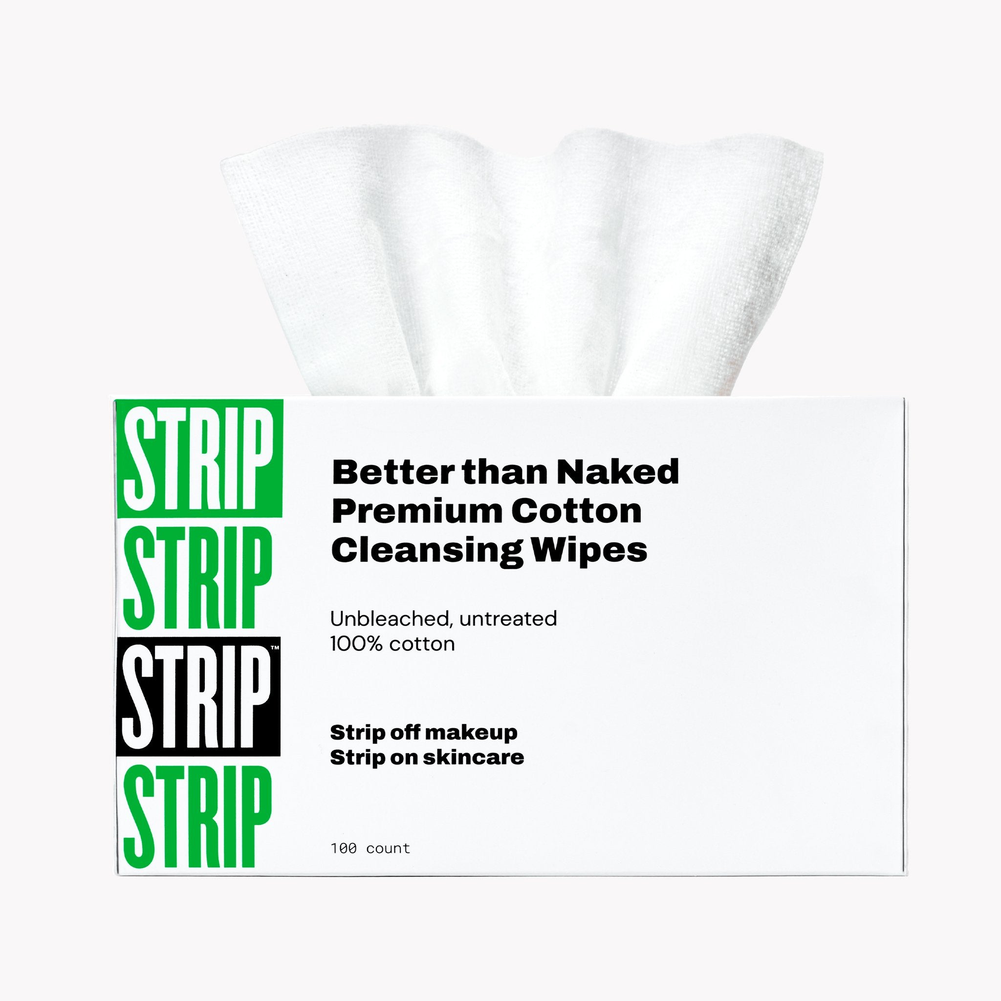 Premium Cotton Cleansing Wipes